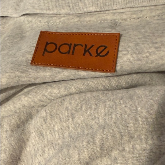 Gray Parke Logo Sweatshirt - Picture 3 of 3